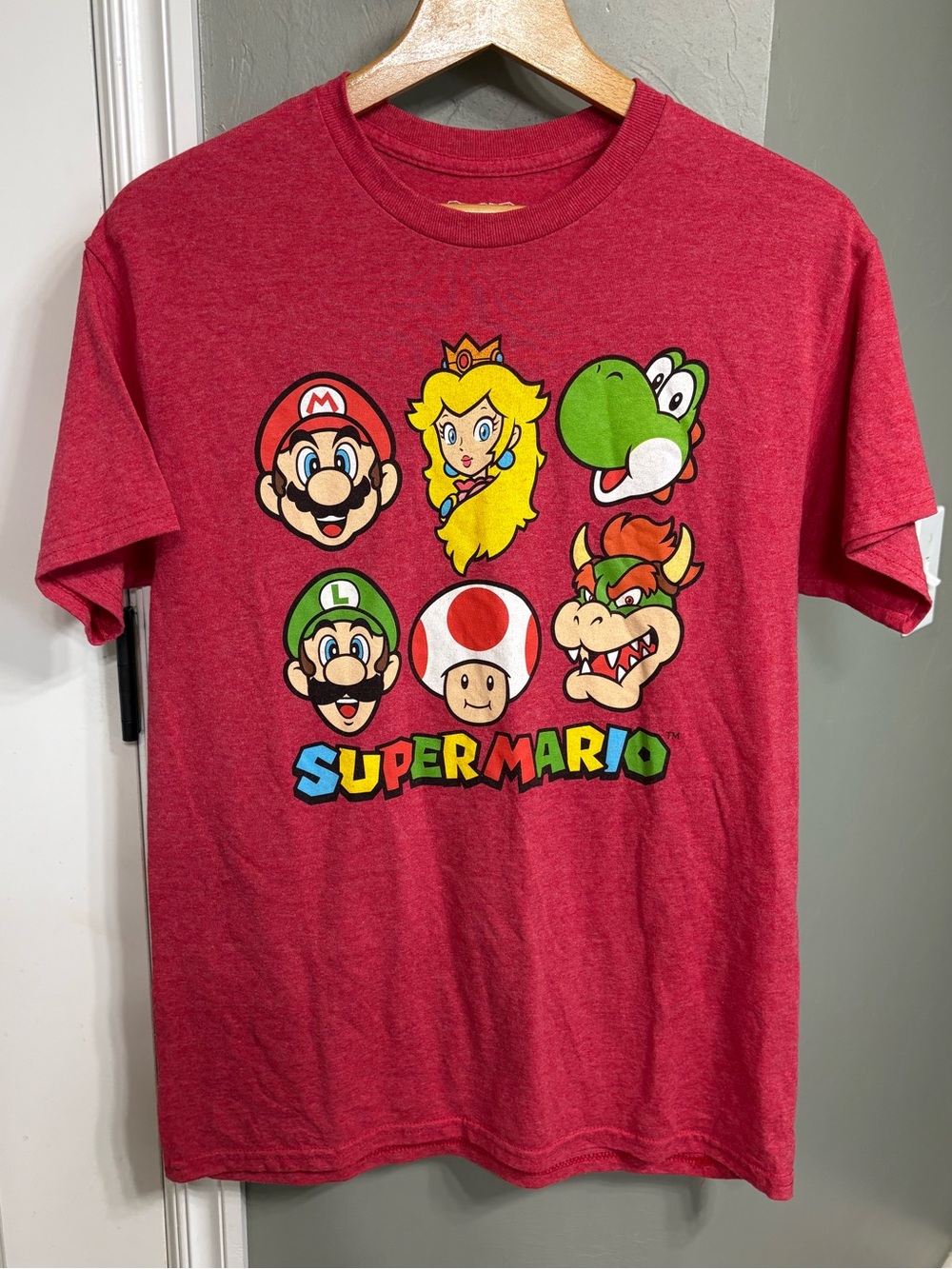 Nintendo Red Super Mario Character Tee